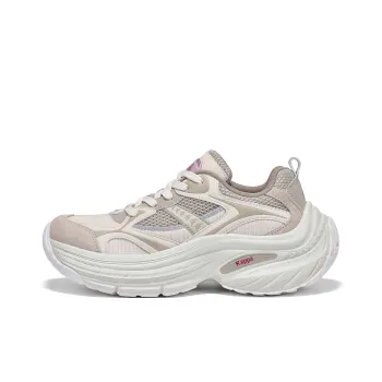 Kappa Anti Slip Wear Resistant Low Top Running Shoes Women's White