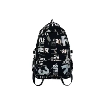 KAKAXI Nylon Backpack Women's Black/Pink/Purple/Blue/Beige
