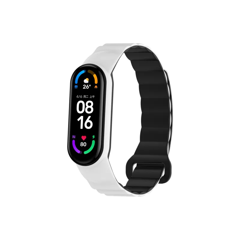 Yu Qing Compatibility Xiaomi Smart Band 9/8/7 All NFC Version Silicone Strap Watch Bands 195mm Unisex-12