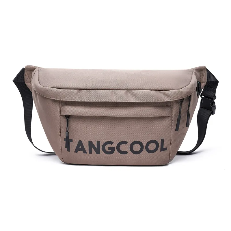 TANGCOOL Oxford Shoulder Bag Crossbody Bag Sling Bags Regular Unisex Black/White/Khaki-12