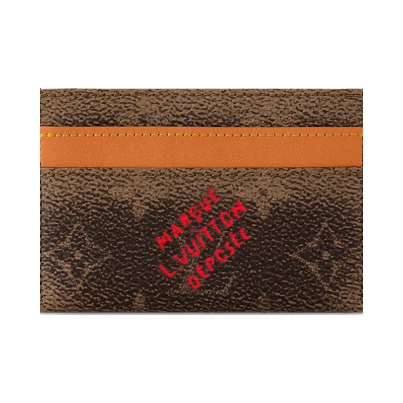 LOUIS VUITTON Double Card Holder Monogram Dust-3