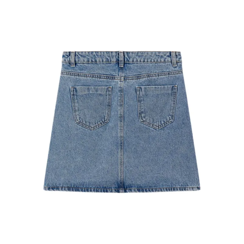 EICHITOO Denim Short Skirts Women's Denim Blue-1
