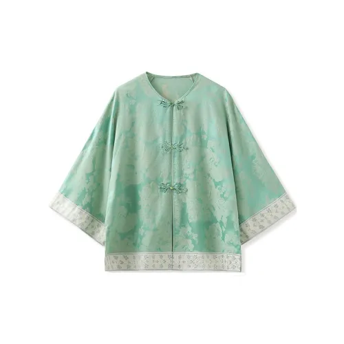 CHARM PICK Shirts Women's Green