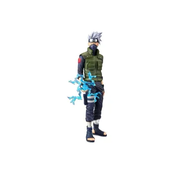 BANPRESTO Kakashi Hatake Glass Factory Kakashi Grandista Nero Overseas Limited Scale Figures 29cm