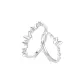 Butterfly Bestie Couple Rings