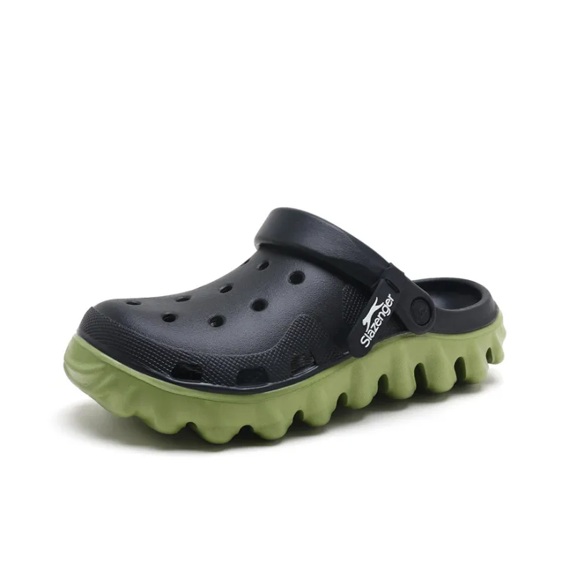 Slazenger Clogs Men's Black Green-1