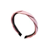 Linen Solid Color Headband[Pink]