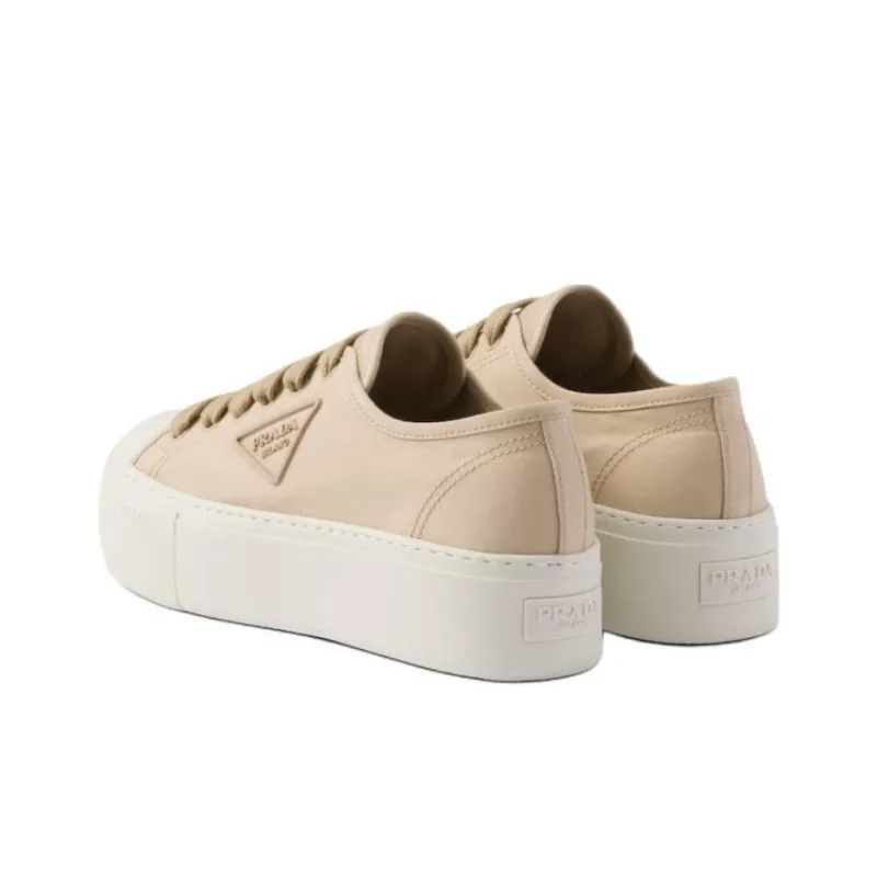 PRADA Low Top Casual Shoes Women's Umber-3