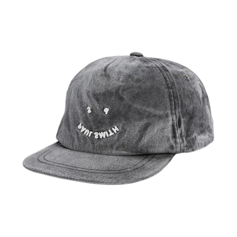 Paul Smith Cotton Baseball Caps Women's Gray-0