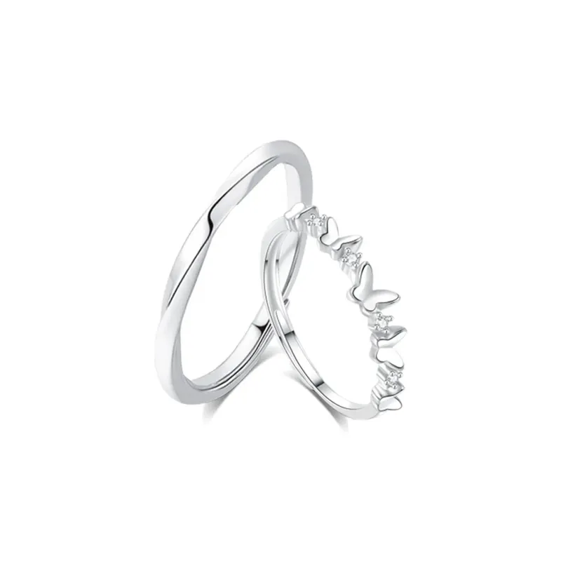 JUICY GRAPE Zircon Rings Unisex-2