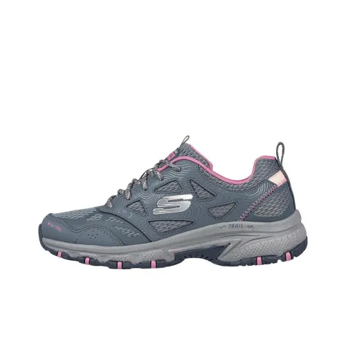 Skechers Hillcrest Running Shoes Women's Low-Top Gray/Pink