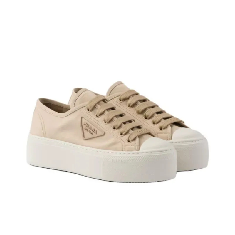 PRADA Low Top Casual Shoes Women's Umber-2