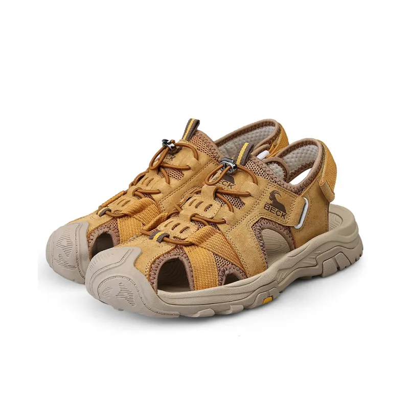 BECK River Trekking Shoes Women's Sand, Earth Yellow-4