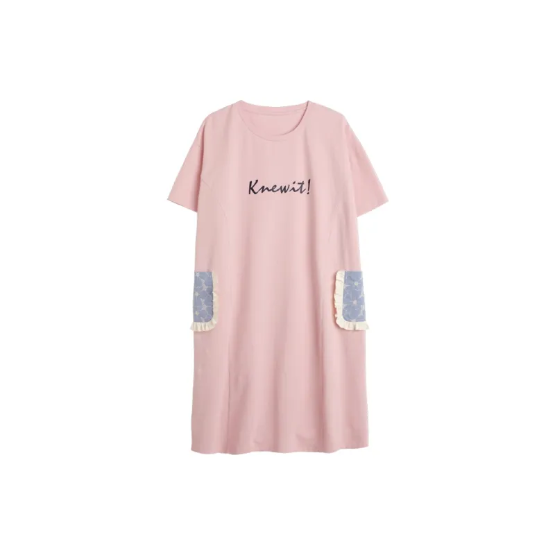 FENTENGCARE Nightgown Women's Lotus Color-0