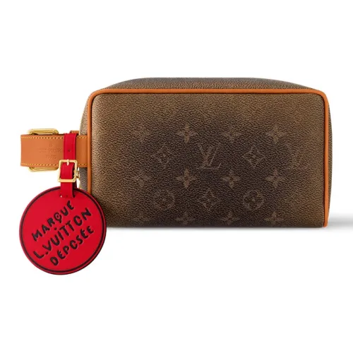 LOUIS VUITTON Locker Dopp Kit Monogram Dust