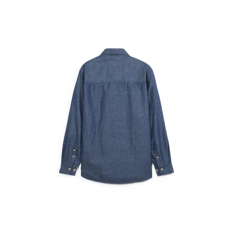 MCS Shirts Men Navy Blue-1