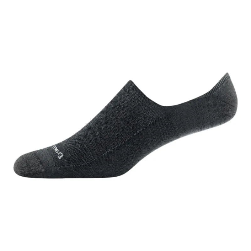 DARN TOUGH Men's Solid No Show Hidden Lightweight Lifestyle Sock No-Show Socks Men's 1 Pack-0