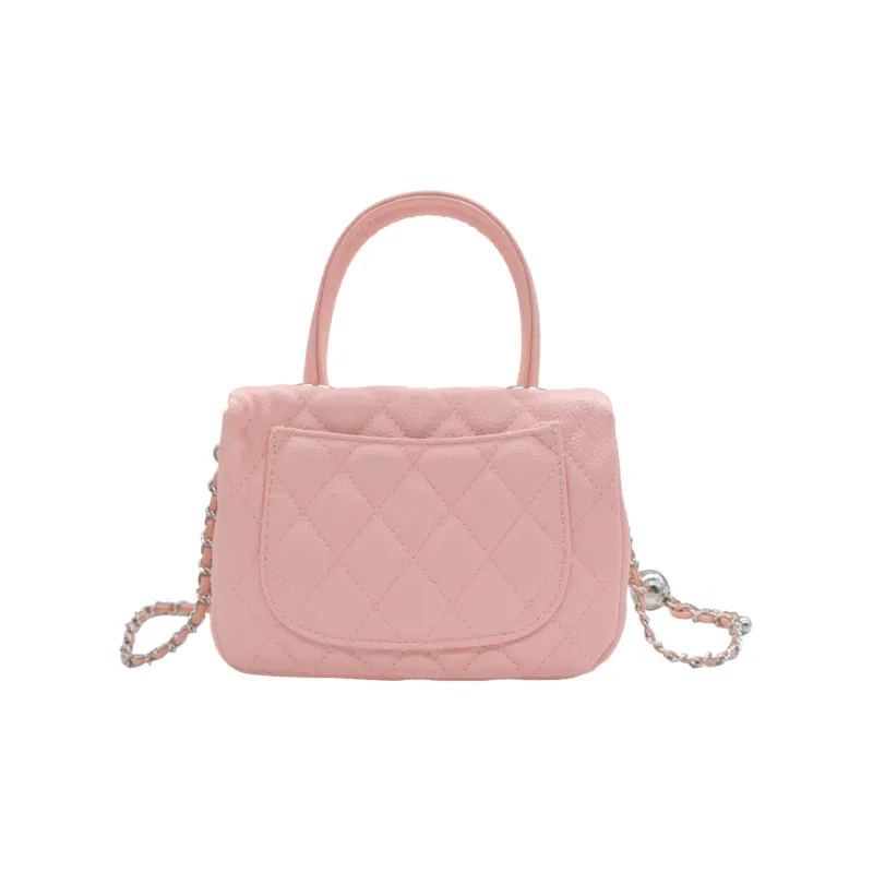 UNITE STAR PU Small Square Bag, Crossbody, One Shoulder Handbag Regular Women's Blue/Pink/Black/White-19