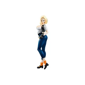 MegaHouse Android 18 Dragon Ball Z Artificial Human Size 18 Ver.ii Scale Figures 20cm