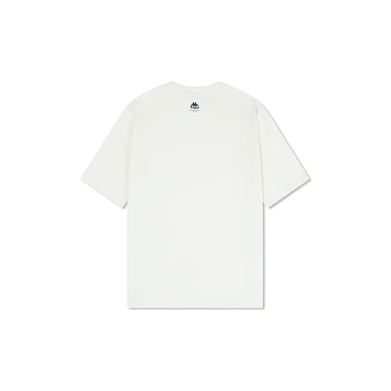 Kappa PLAYER T Shirts Unisex Birch White 0114-1
