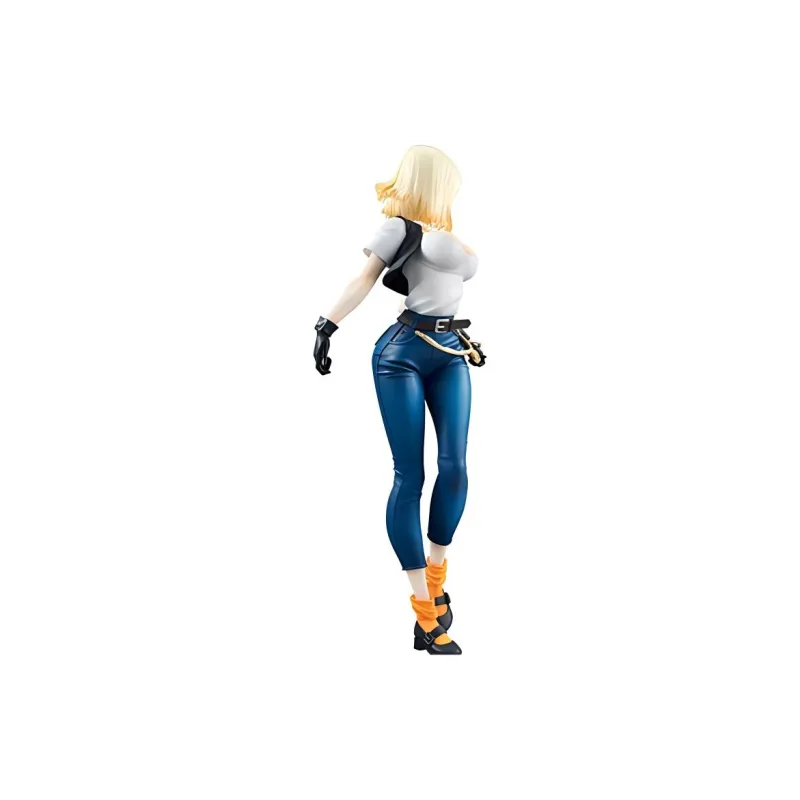 MegaHouse Android 18 Dragon Ball Z Artificial Human Size 18 Ver.ii Scale Figures 20cm-1
