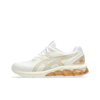 Asics GEL Quantum 180 7 Cushioning And Breathable Low Top Casual Running Shoes Women's Ecru