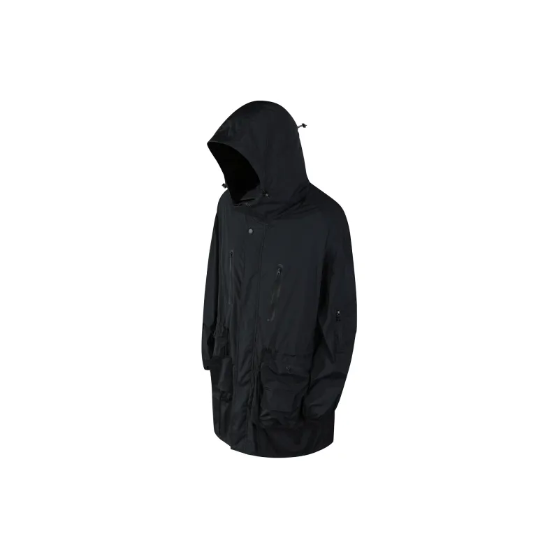 GUUKA TECH Trench Coat Men's Black-2