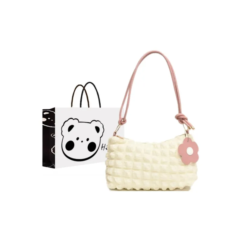 NX DOUGHNUT PU Crossbody Bag, Shoulder Bag Women's White-22