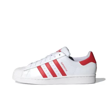 Adidas Originals Superstar Cloud White Better Scarlet
