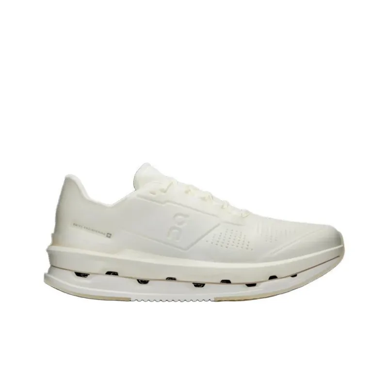 On Anti Slip Wear Resistant Low Top Casual Running Shoes Men's Ecru-1