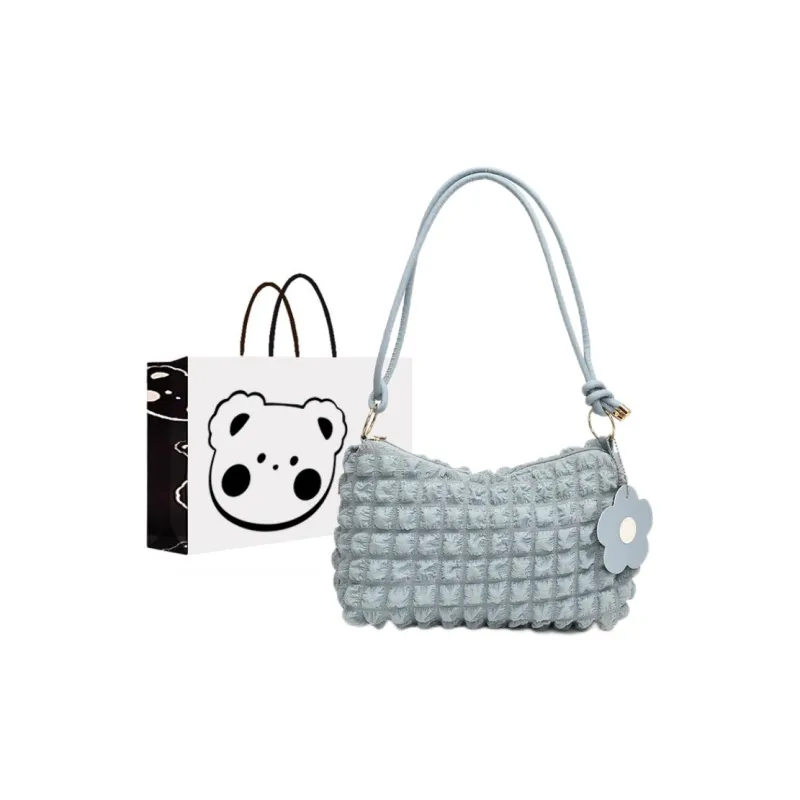 NX DOUGHNUT PU Crossbody Bag, Shoulder Bag Women's White-8