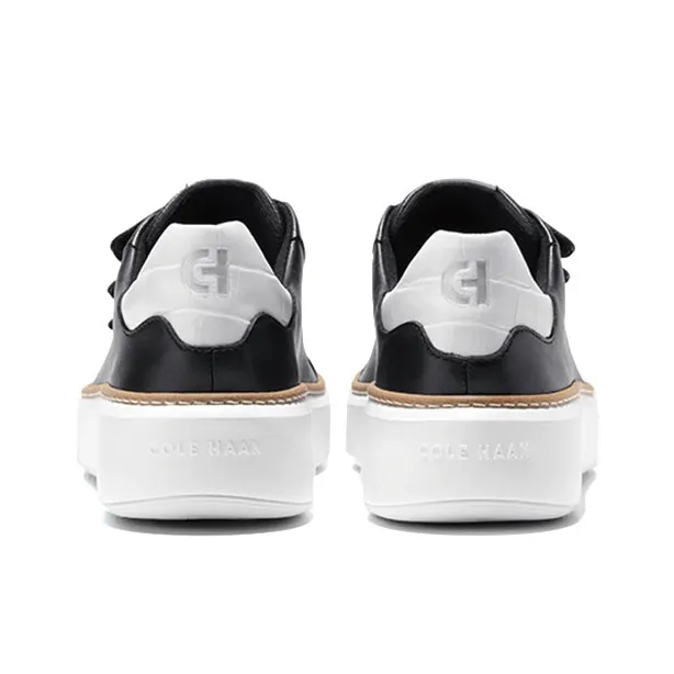 COLE HAAN Slip Resistant Low Top Skateboard Shoes Women's Black-3