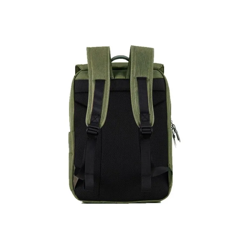 LEXON 600D Twill Backpack Unisex Autumn Night Blue/Light Sand/Pine Green-9