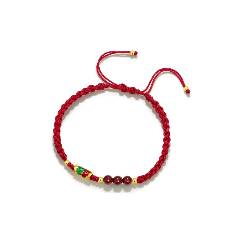 Moon Jewelry Cinnabar Bracelets Unisex-2