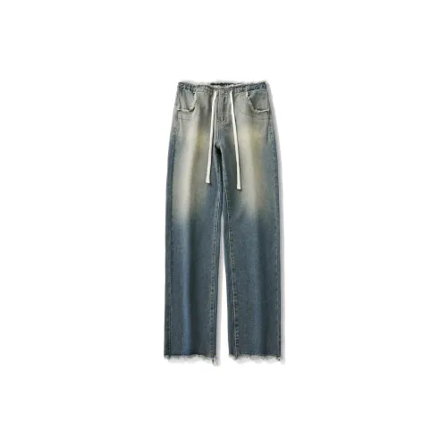 YooMore Jeans Unisex Nostalgic Blue