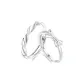 Bowknot Couple Couple Rings