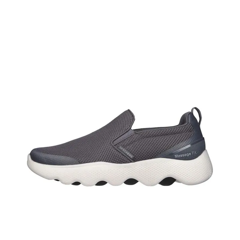 Skechers Go Walk Massage Fit Cushioning Support Lightweight Low-Top Casual Shoes Men's Gray-0