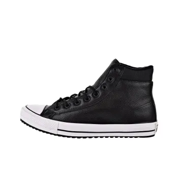 Converse Chuck Taylor All Star Anti-Slip And Wear-Resistant Lightweight Mid-Top Canvas Shoes Women's Black