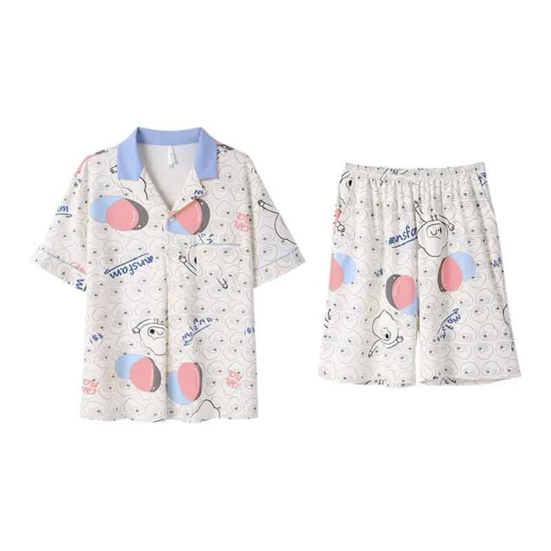 Aannsfam Pajama Set Men's Raw White-0