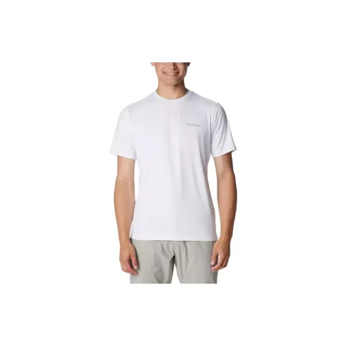 Columbia Tech T-Shirts Men White