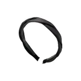 Linen Solid Color Headband[Black]