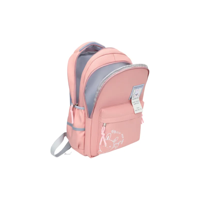 NOMK Nylon Backpack Women's Pink/Gray-6