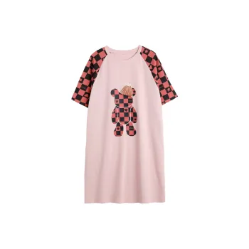 FENTENGCARE Nightgown Women's Lotus Color