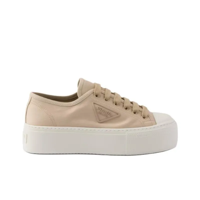 PRADA Low Top Casual Shoes Women's Umber-1