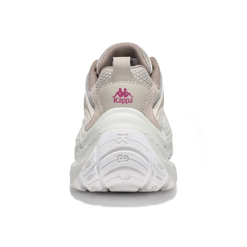 Kappa Anti Slip Wear Resistant Low Top Running Shoes Women's White-4