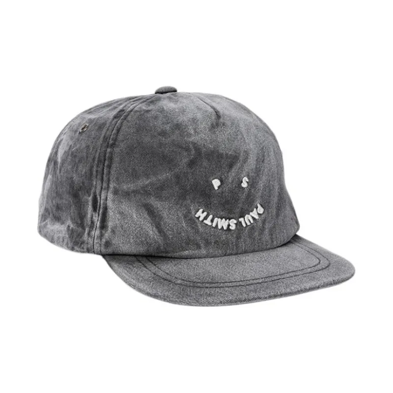 Paul Smith Cotton Baseball Caps Women's Gray-1