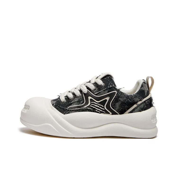 G+G Skateboard Shoes Unisex Low Top White-0