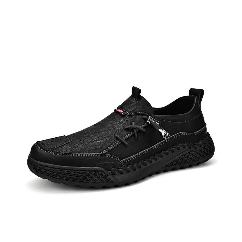 King Jinmai Men's Casual Shoes Men Low Top Khaki-2