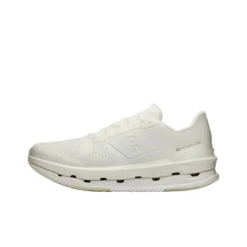 On Anti Slip Wear Resistant Low Top Casual Running Shoes Men's Ecru