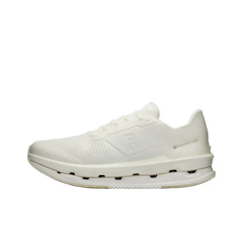 On Running Shoes Men Low-Top Off White